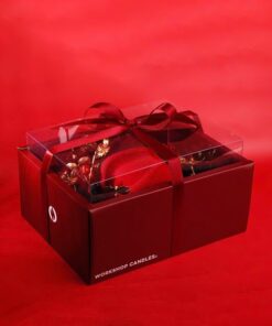 Alternative view of Box Mica Đỏ + Ribbon + Túi To (Mới)