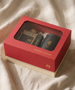 BOX GOLD RED MICA